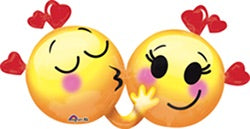 Emoticons 36” In Love Balloon