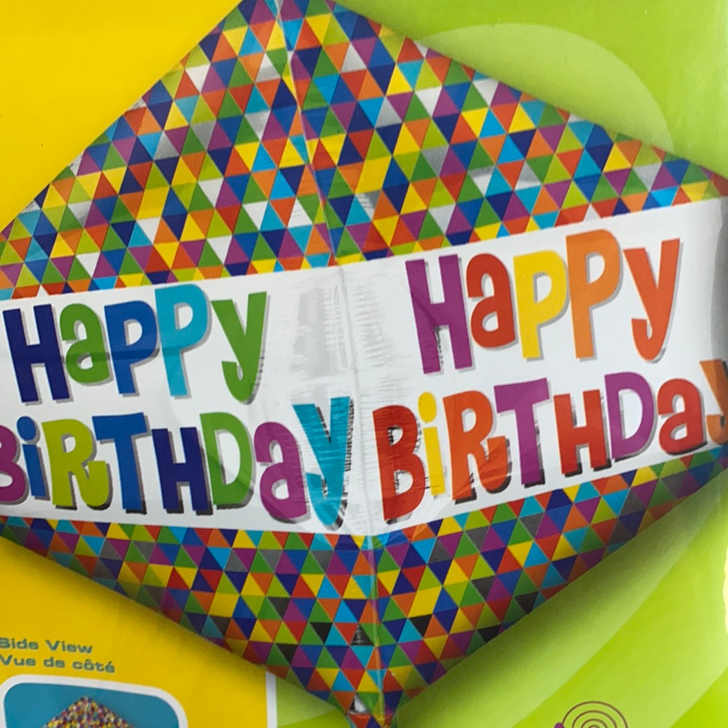 Birthday Ultra Shape balloon 21”